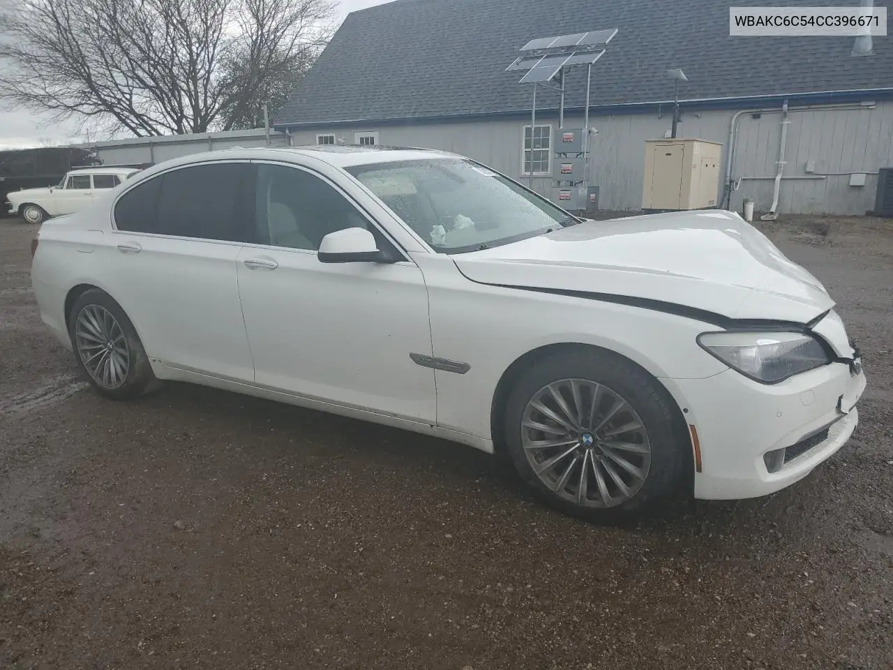 2012 BMW 750 Xi VIN: WBAKC6C54CC396671 Lot: 55797715