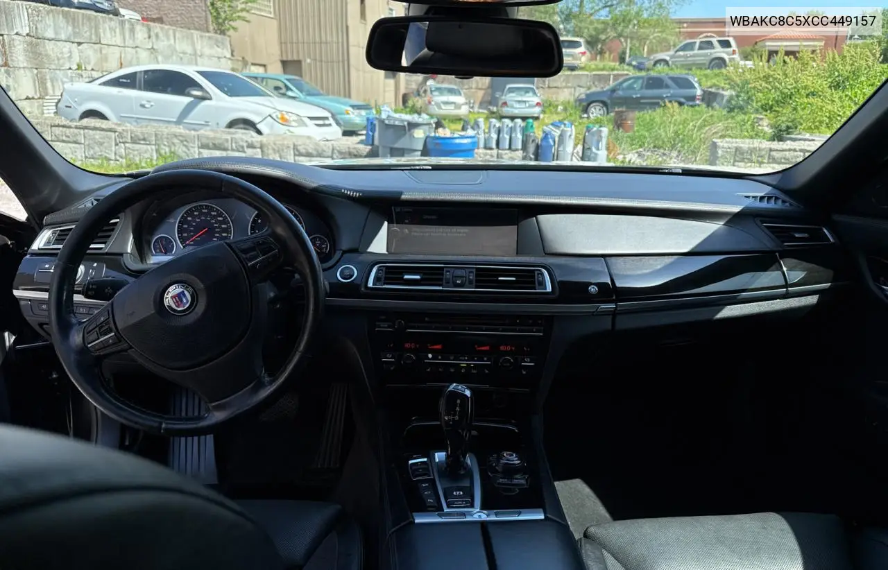 2012 BMW Alpina B7 VIN: WBAKC8C5XCC449157 Lot: 56779965
