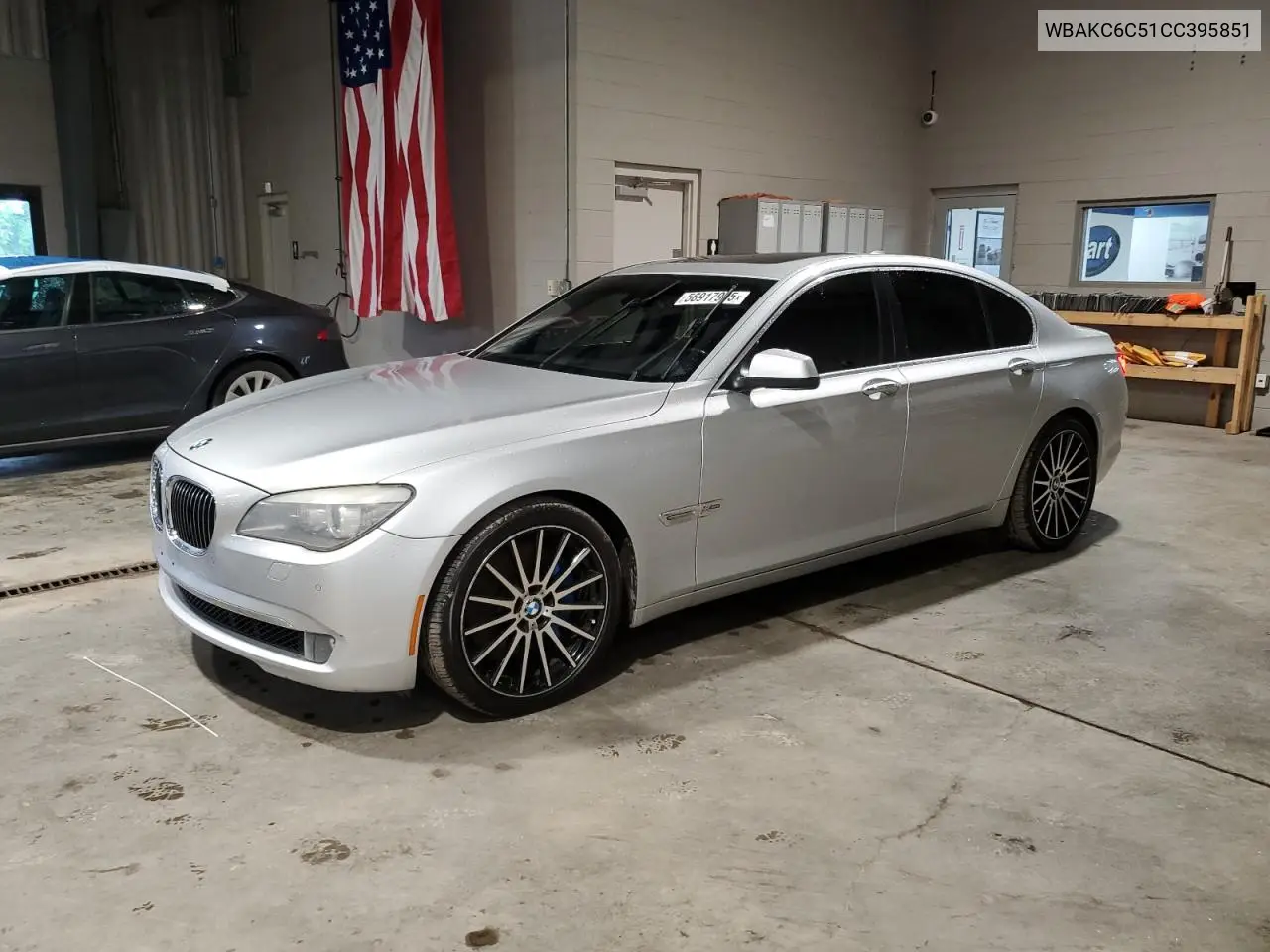 2012 BMW 750 Xi VIN: WBAKC6C51CC395851 Lot: 56917905