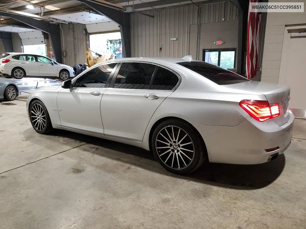 2012 BMW 750 Xi VIN: WBAKC6C51CC395851 Lot: 56917905