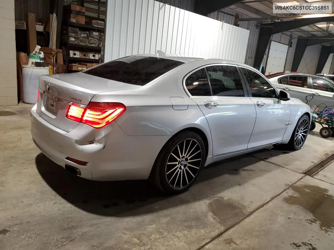 2012 BMW 750 Xi VIN: WBAKC6C51CC395851 Lot: 56917905