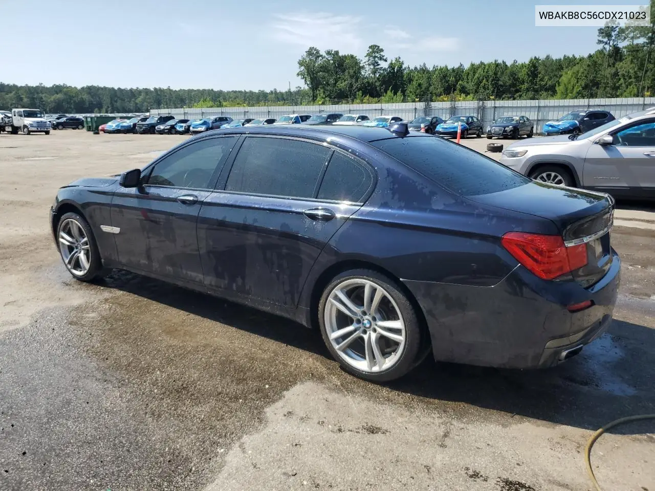 2012 BMW 750 Li VIN: WBAKB8C56CDX21023 Lot: 61988955