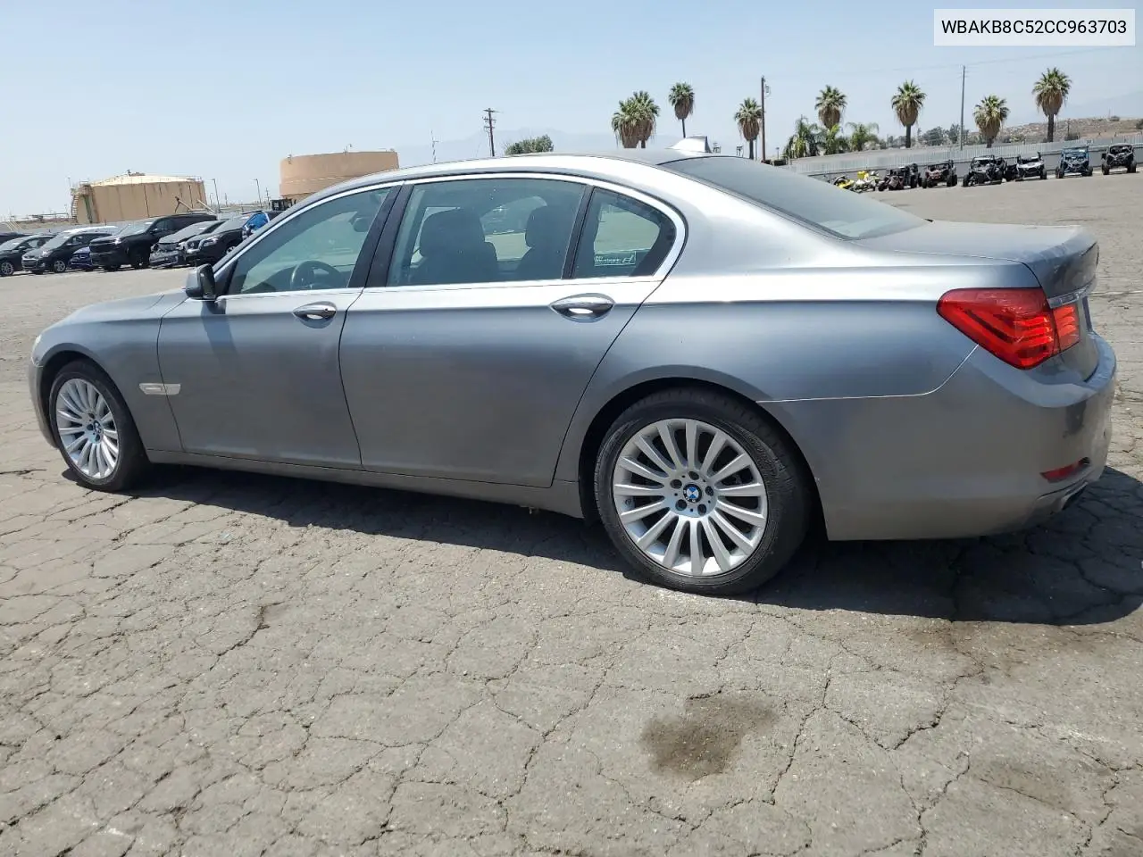 2012 BMW 750 Li VIN: WBAKB8C52CC963703 Lot: 62547045