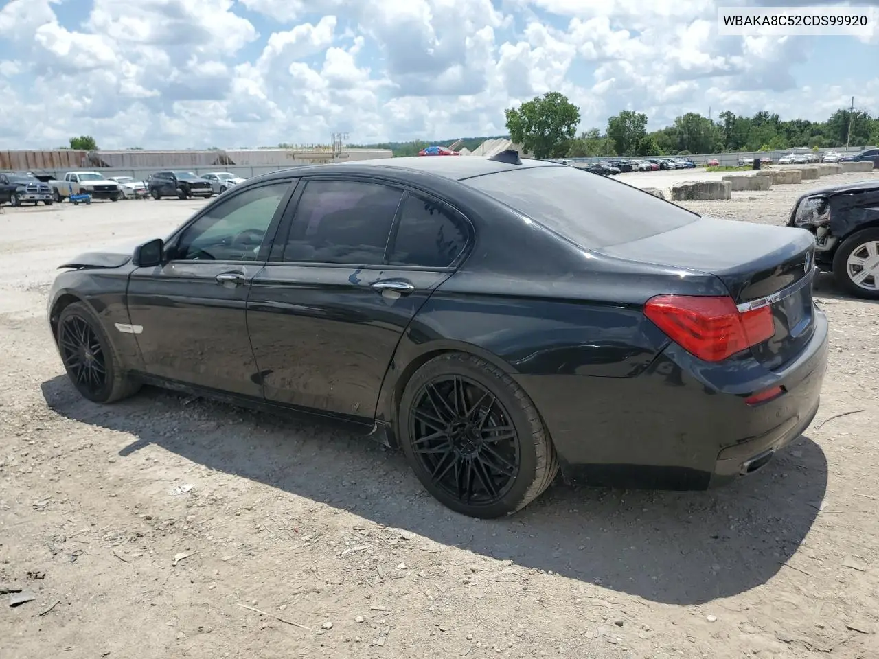 2012 BMW 750 I VIN: WBAKA8C52CDS99920 Lot: 63025385