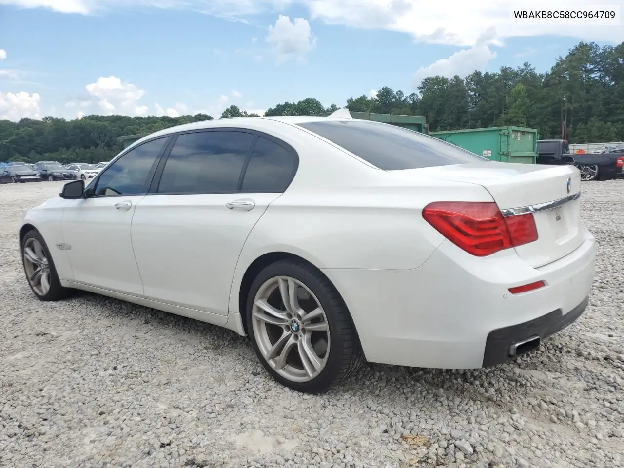 2012 BMW 750 Li VIN: WBAKB8C58CC964709 Lot: 63469535