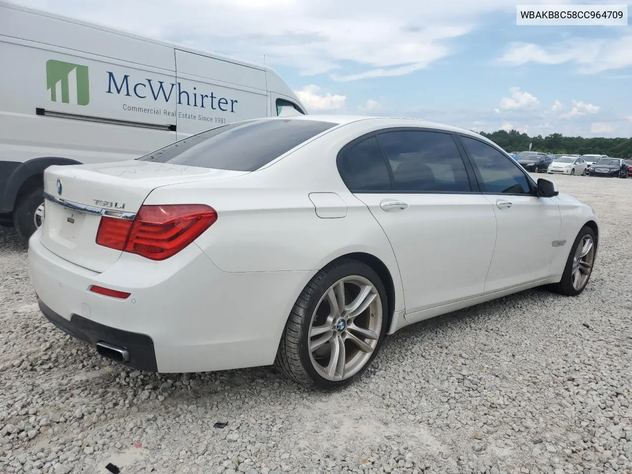 2012 BMW 750 Li VIN: WBAKB8C58CC964709 Lot: 63469535