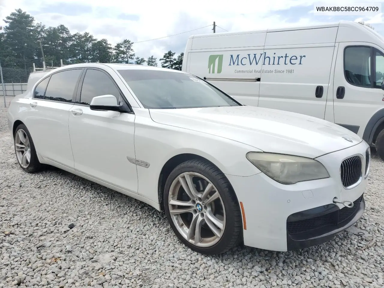 2012 BMW 750 Li VIN: WBAKB8C58CC964709 Lot: 63469535