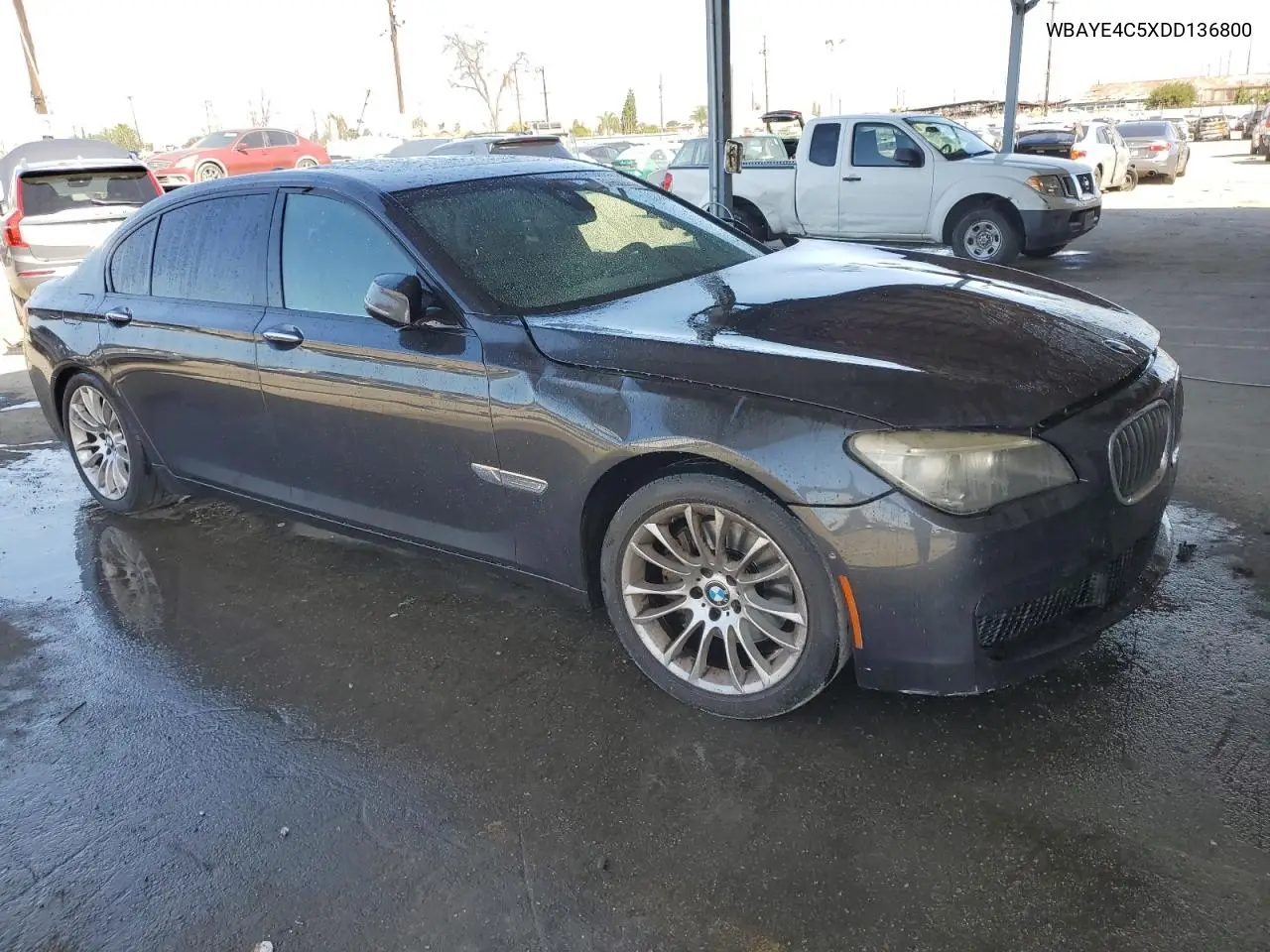 2013 BMW 740 Li VIN: WBAYE4C5XDD136800 Lot: 51966905