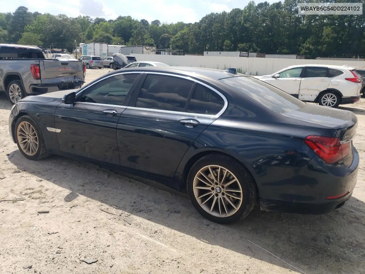 2013 BMW 750 Xi VIN: WBAYB6C54DD224102 Lot: 60791495