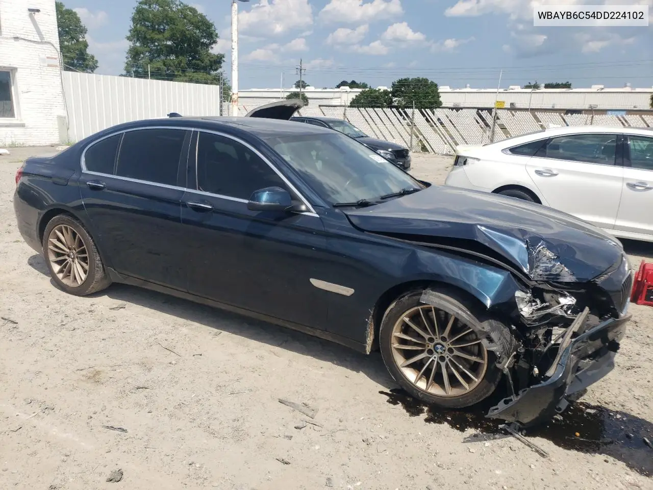 2013 BMW 750 Xi VIN: WBAYB6C54DD224102 Lot: 60791495