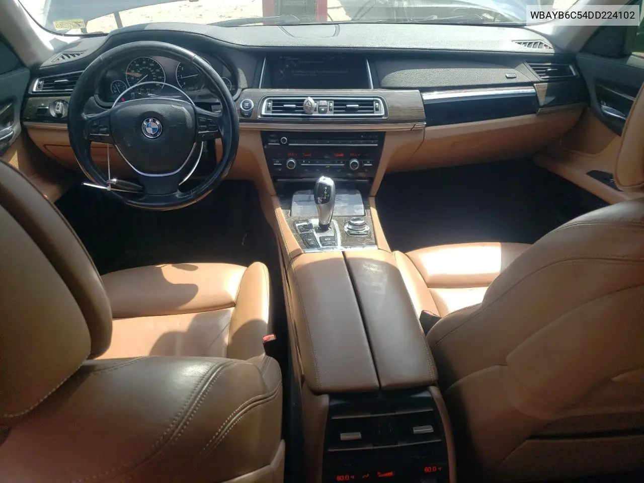 2013 BMW 750 Xi VIN: WBAYB6C54DD224102 Lot: 60791495