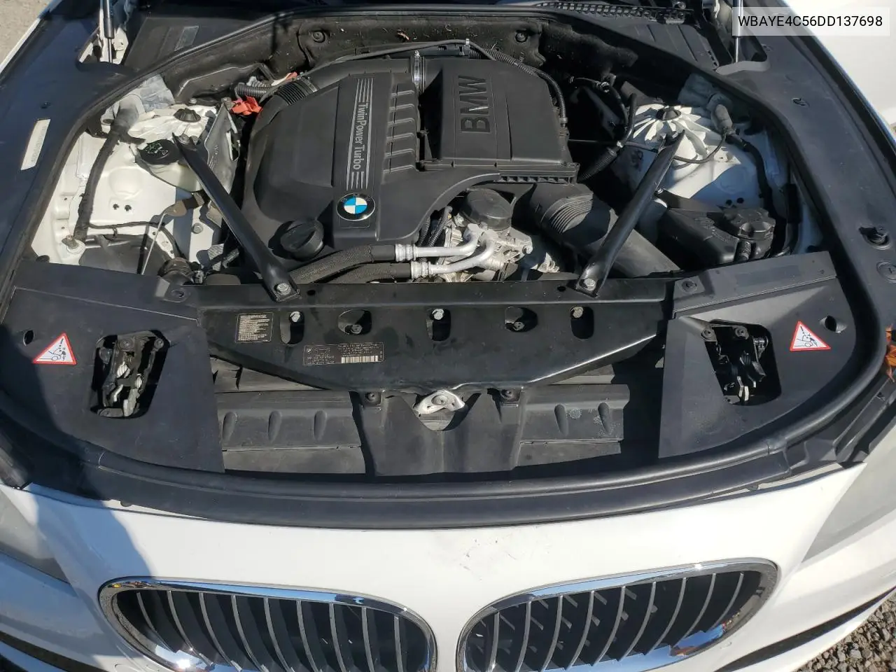 2013 BMW 740 Li VIN: WBAYE4C56DD137698 Lot: 61741085