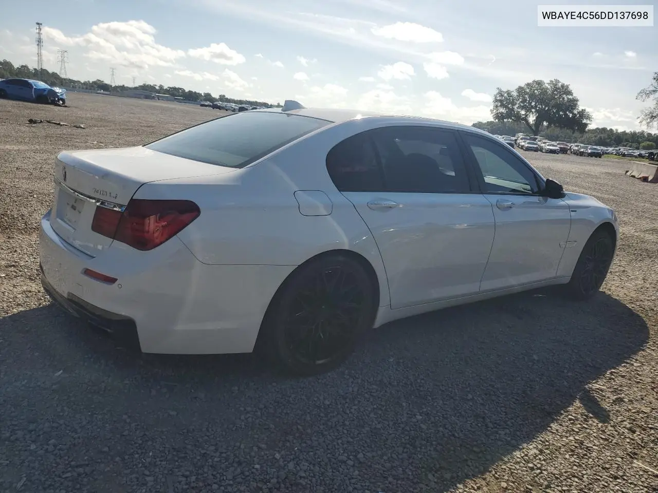 2013 BMW 740 Li VIN: WBAYE4C56DD137698 Lot: 61741085