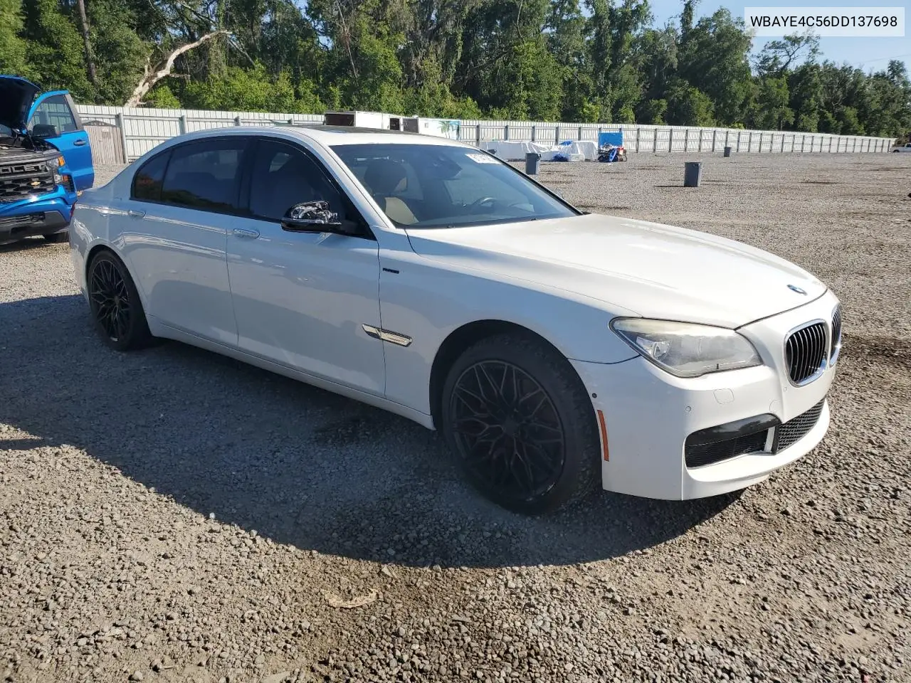 2013 BMW 740 Li VIN: WBAYE4C56DD137698 Lot: 61741085