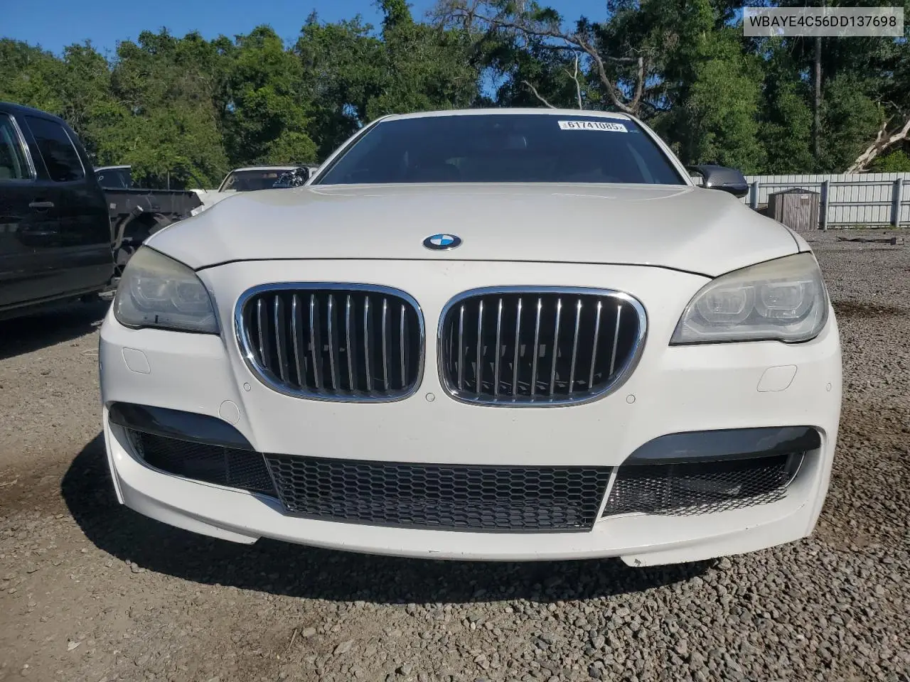 2013 BMW 740 Li VIN: WBAYE4C56DD137698 Lot: 61741085