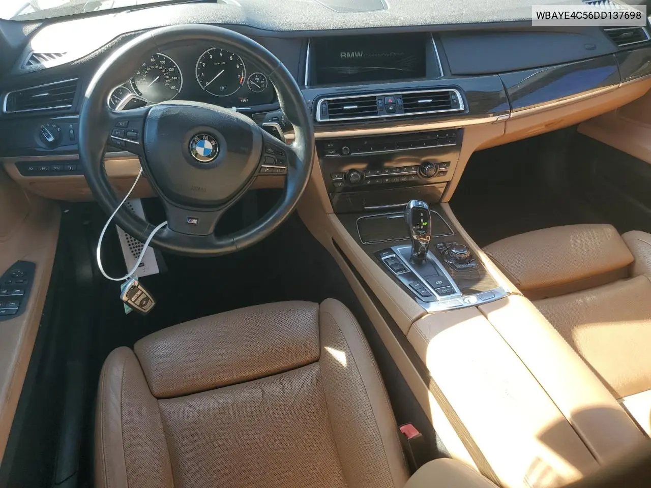 2013 BMW 740 Li VIN: WBAYE4C56DD137698 Lot: 61741085