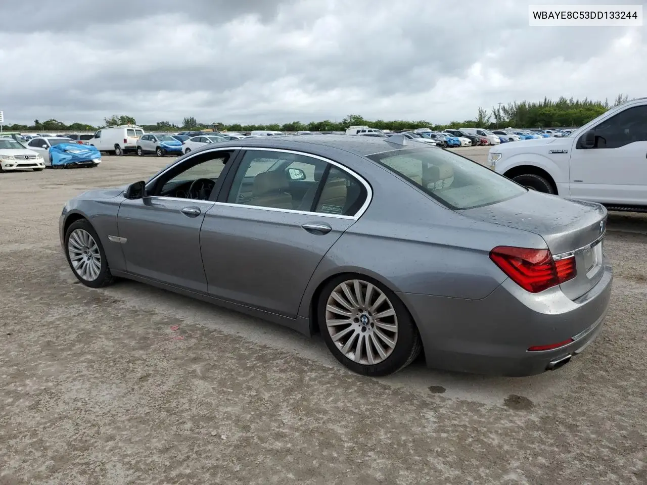 2013 BMW 750 Li VIN: WBAYE8C53DD133244 Lot: 62671675