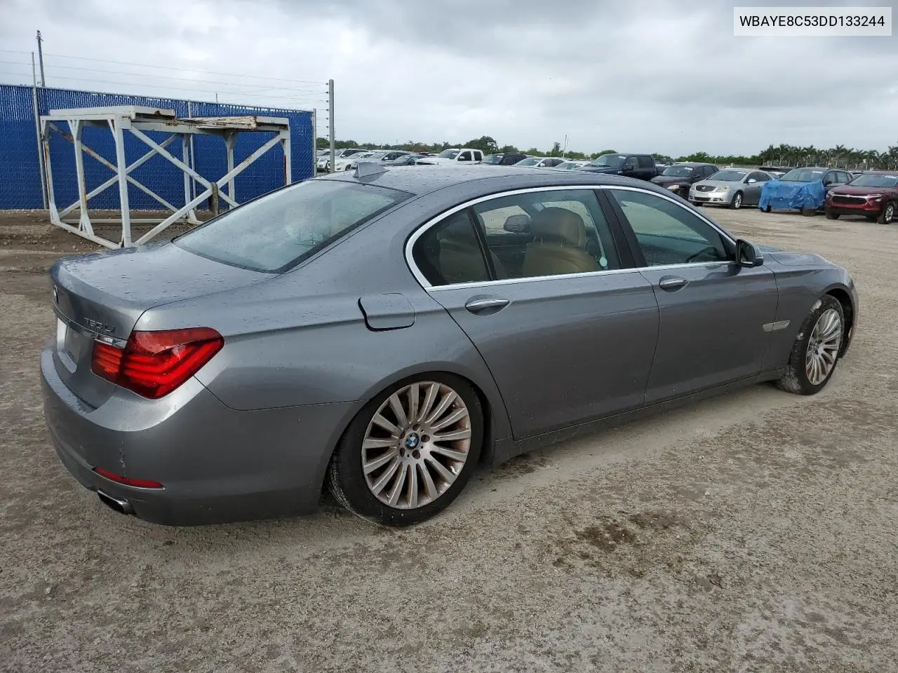 2013 BMW 750 Li VIN: WBAYE8C53DD133244 Lot: 62671675