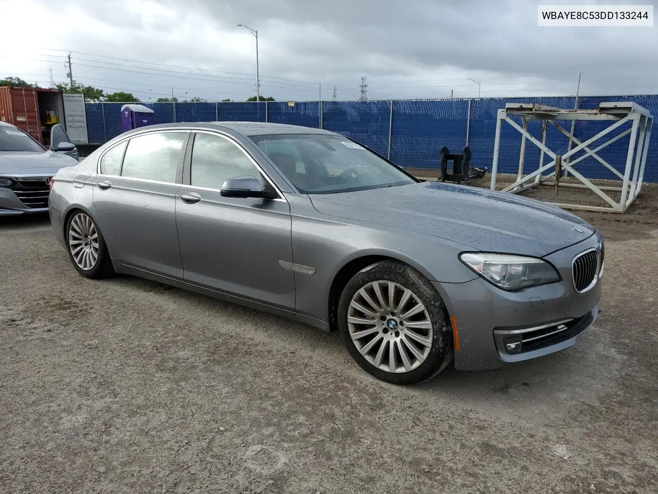 2013 BMW 750 Li VIN: WBAYE8C53DD133244 Lot: 62671675