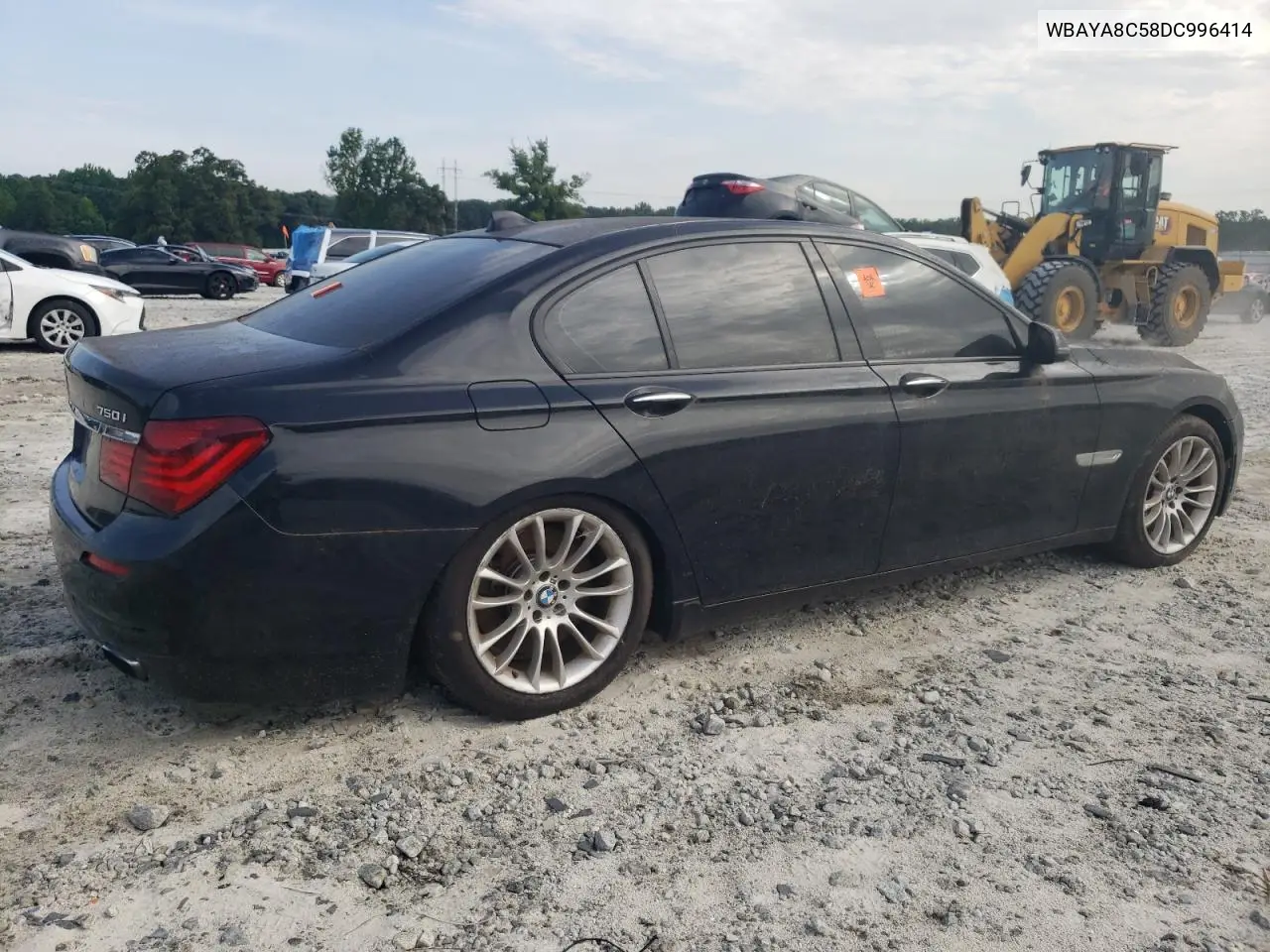 2013 BMW 750 I VIN: WBAYA8C58DC996414 Lot: 62928835