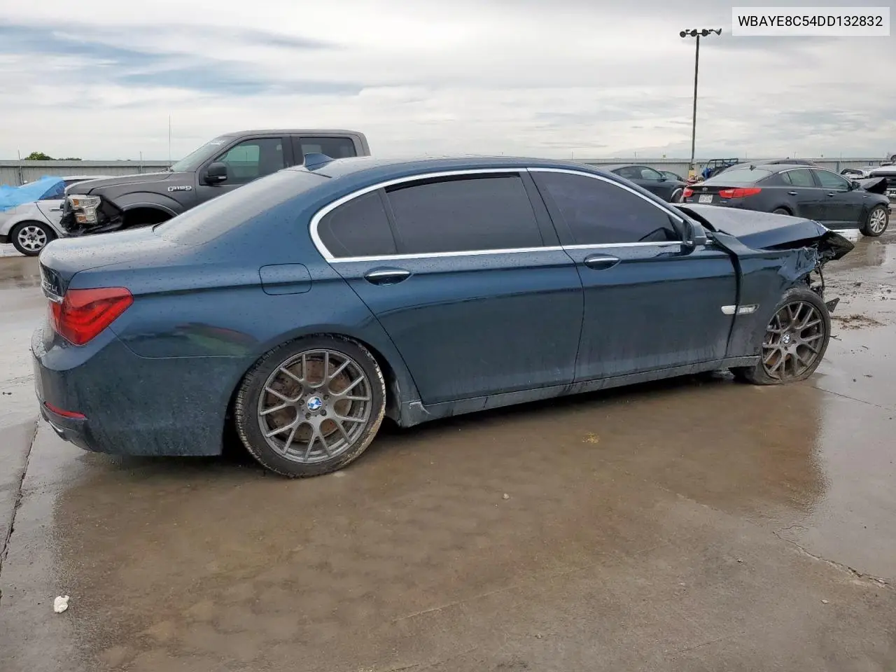 2013 BMW 750 Li VIN: WBAYE8C54DD132832 Lot: 63086555