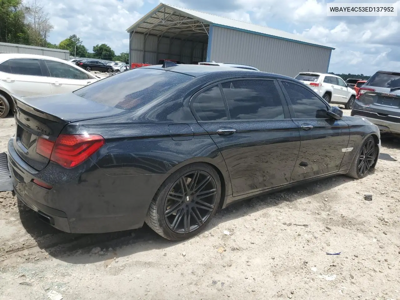 2014 BMW 740 Li VIN: WBAYE4C53ED137952 Lot: 62829515