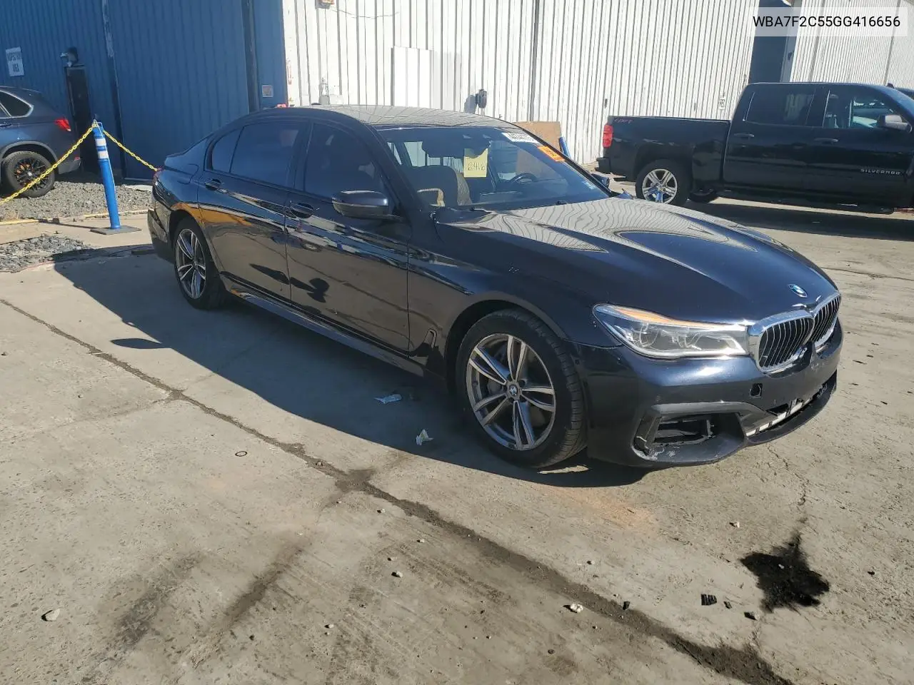 2016 BMW 750 Xi VIN: WBA7F2C55GG416656 Lot: 44744775