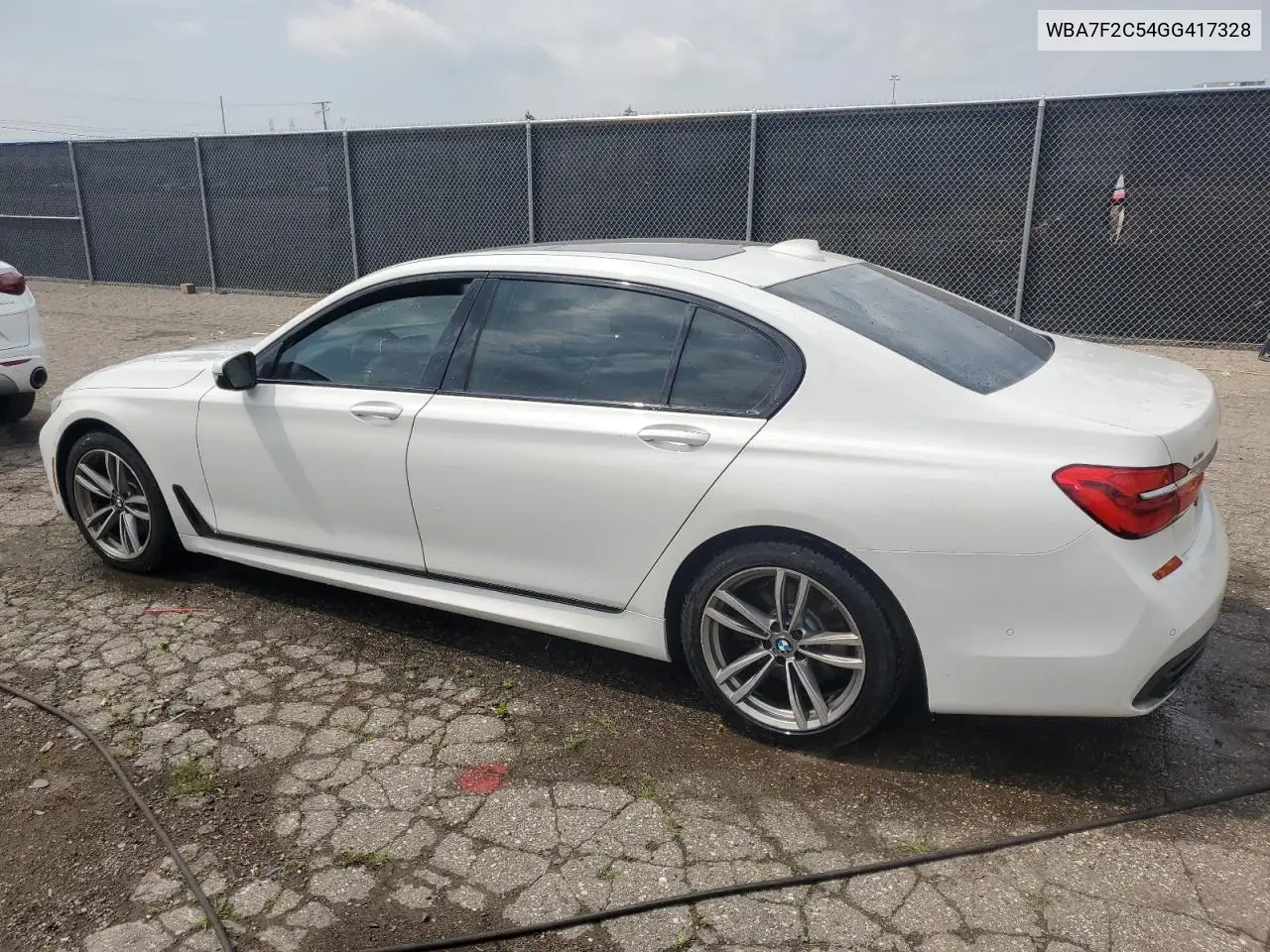 2016 BMW 750 Xi VIN: WBA7F2C54GG417328 Lot: 52791035