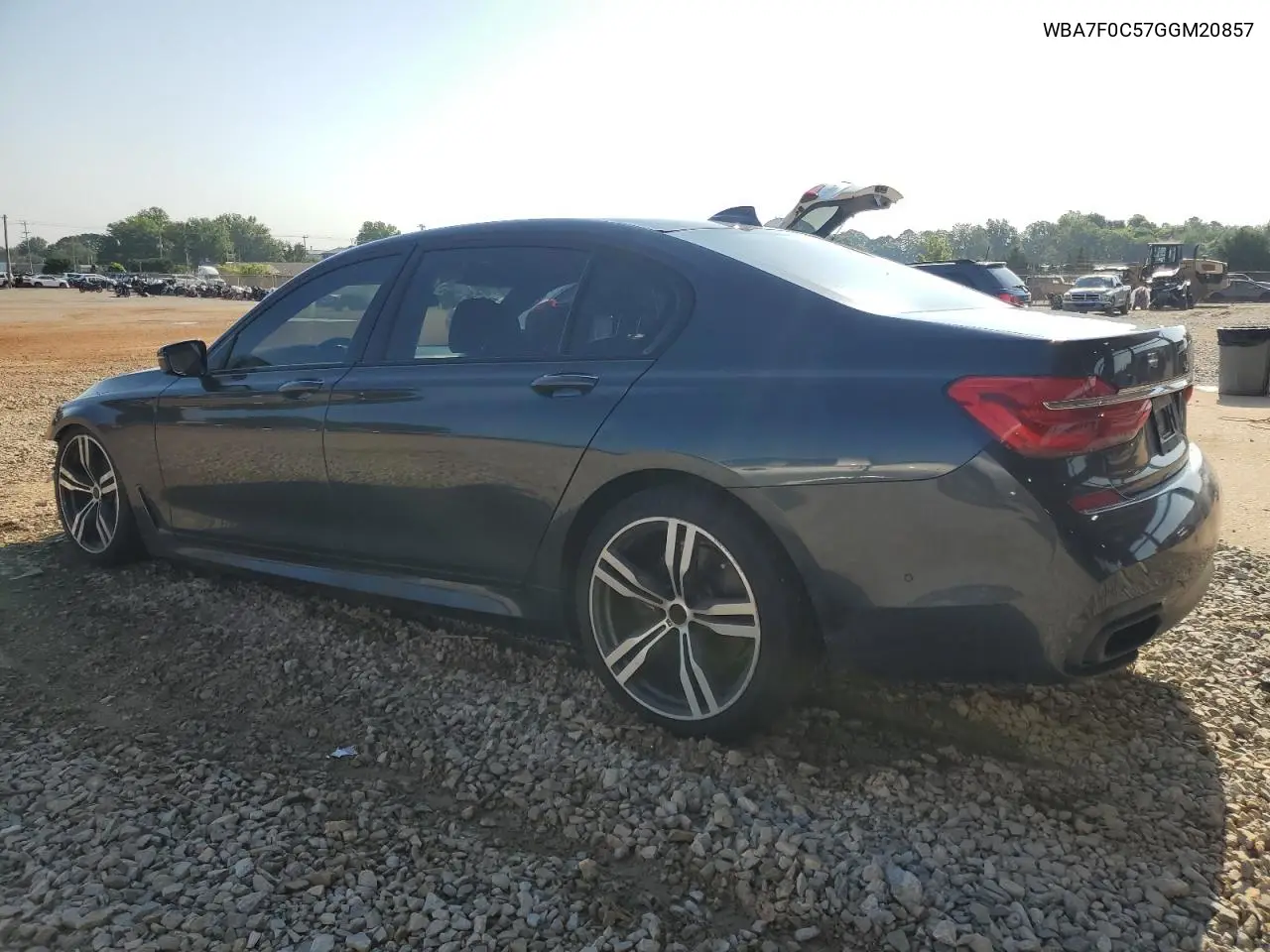 2016 BMW 750 I VIN: WBA7F0C57GGM20857 Lot: 61143845