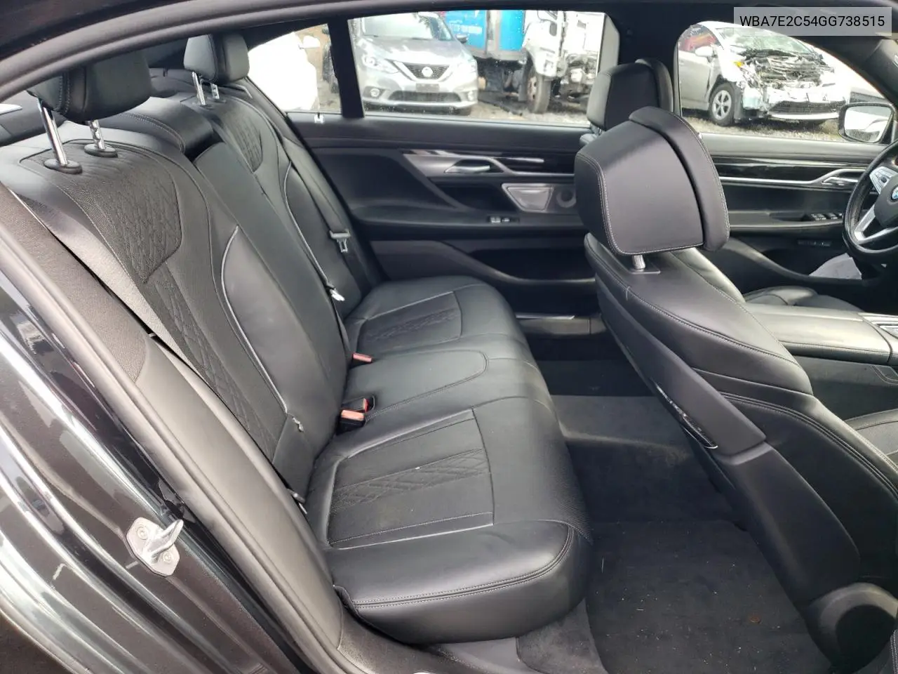 2016 BMW 740 I VIN: WBA7E2C54GG738515 Lot: 61997375