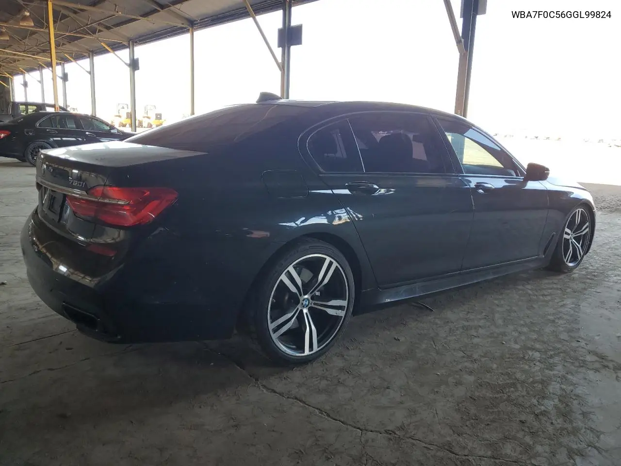 2016 BMW 750 I VIN: WBA7F0C56GGL99824 Lot: 62845125