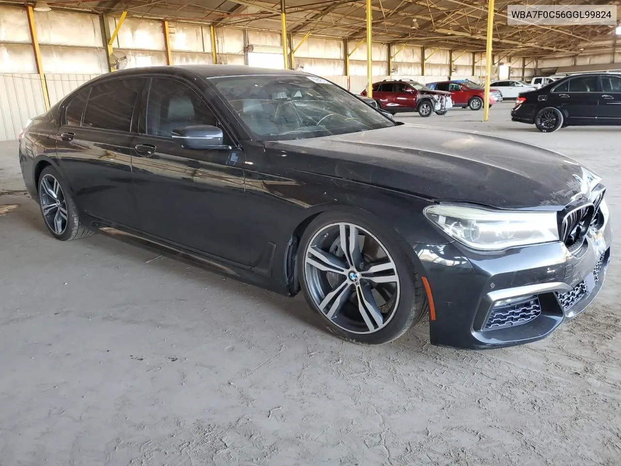 2016 BMW 750 I VIN: WBA7F0C56GGL99824 Lot: 62845125