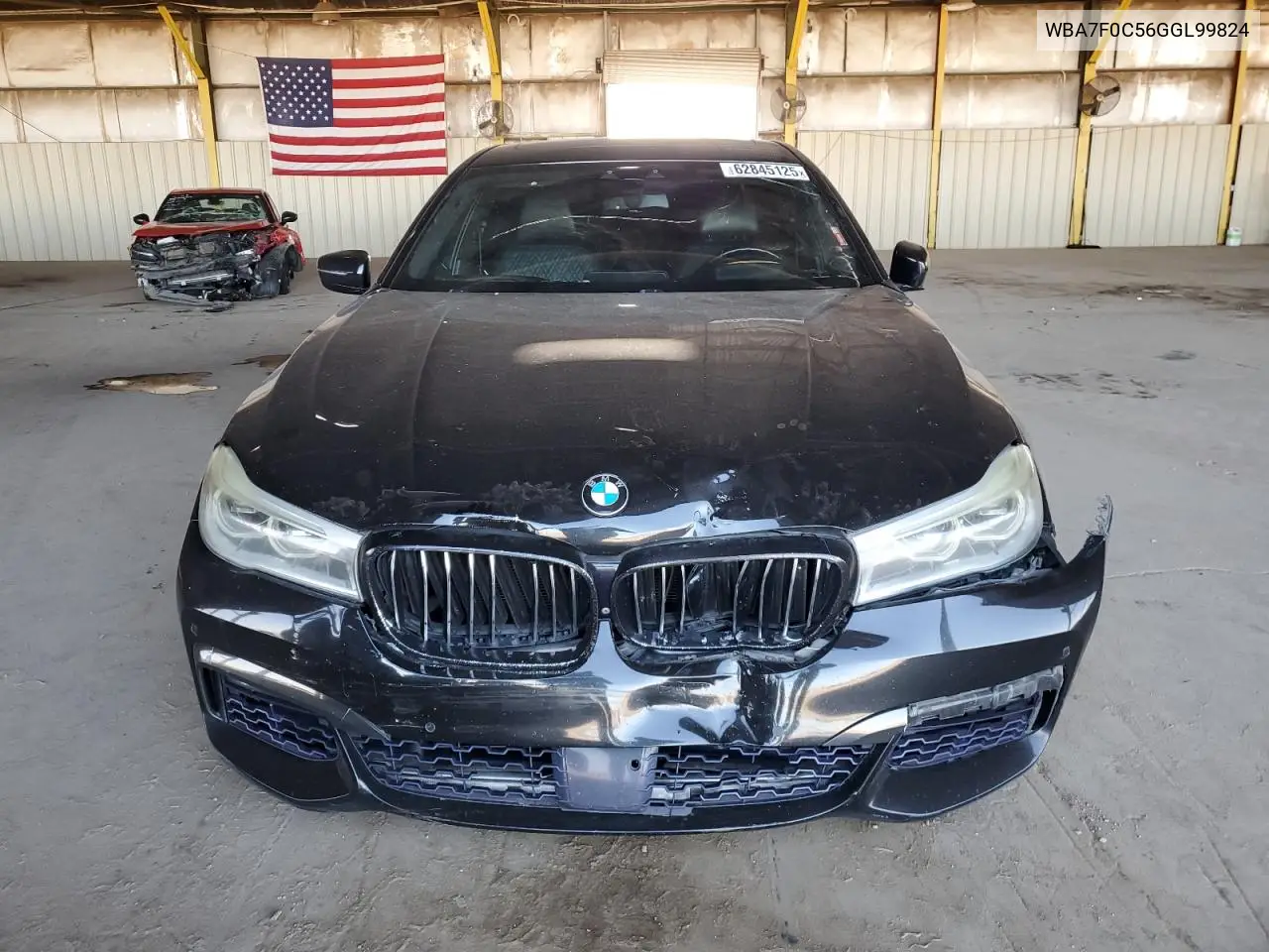 2016 BMW 750 I VIN: WBA7F0C56GGL99824 Lot: 62845125