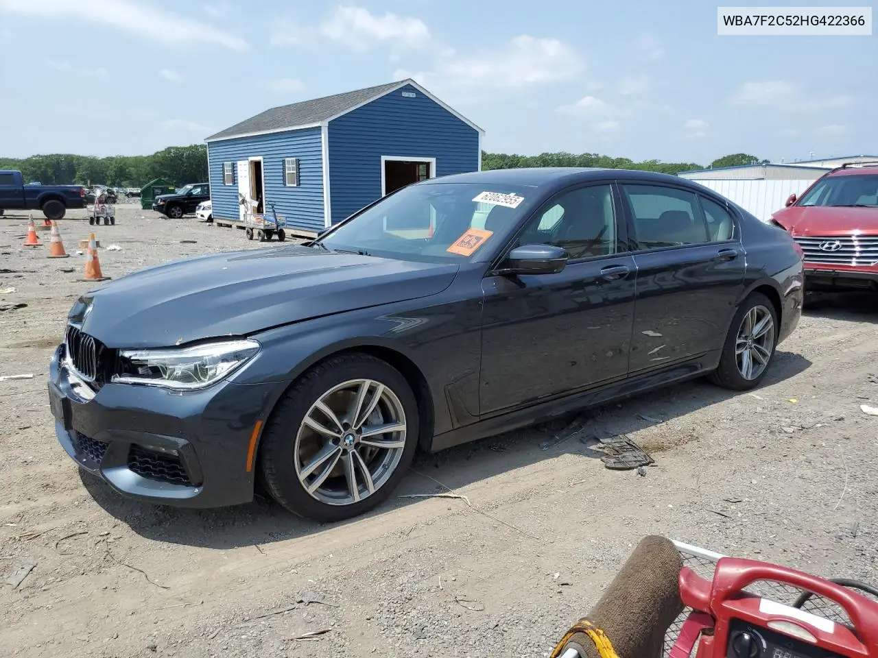 2017 BMW 750 Xi VIN: WBA7F2C52HG422366 Lot: 62062955