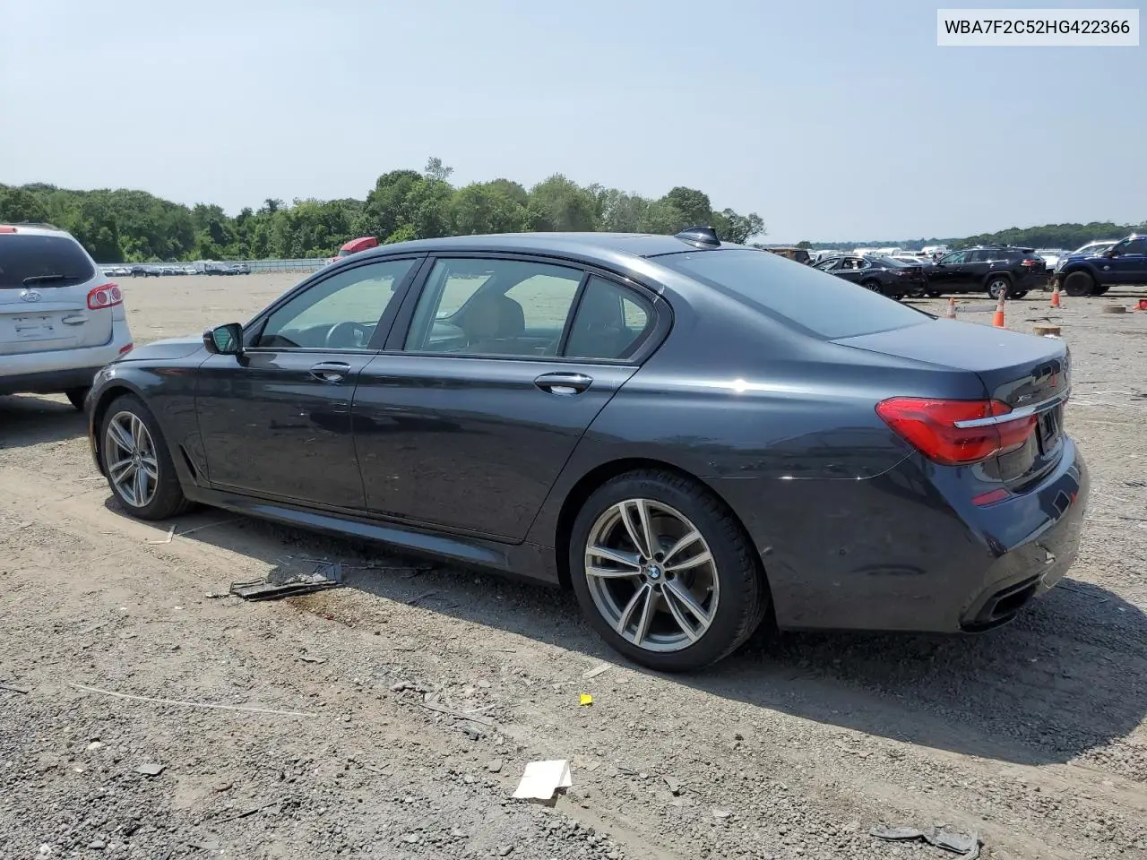 2017 BMW 750 Xi VIN: WBA7F2C52HG422366 Lot: 62062955