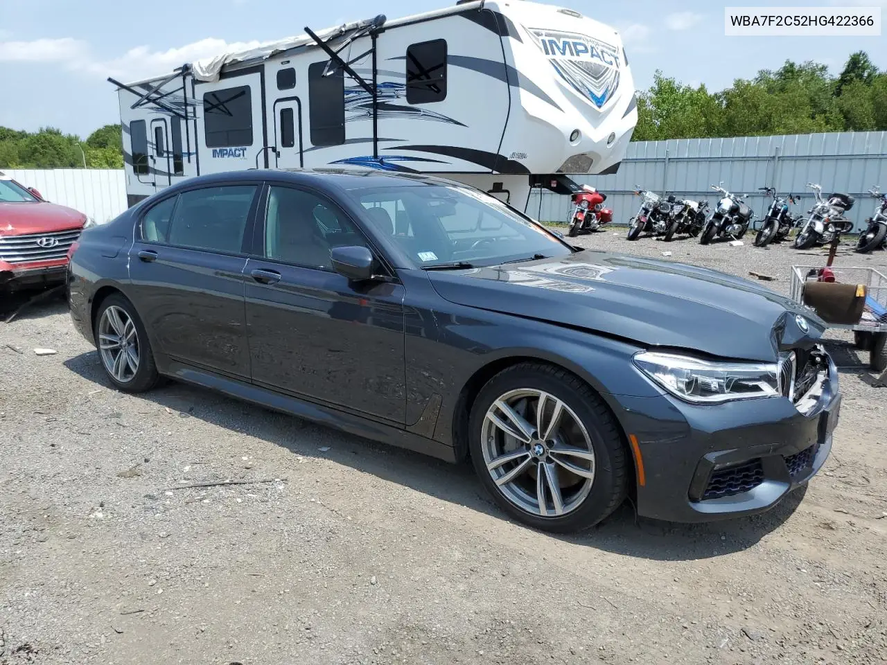 2017 BMW 750 Xi VIN: WBA7F2C52HG422366 Lot: 62062955
