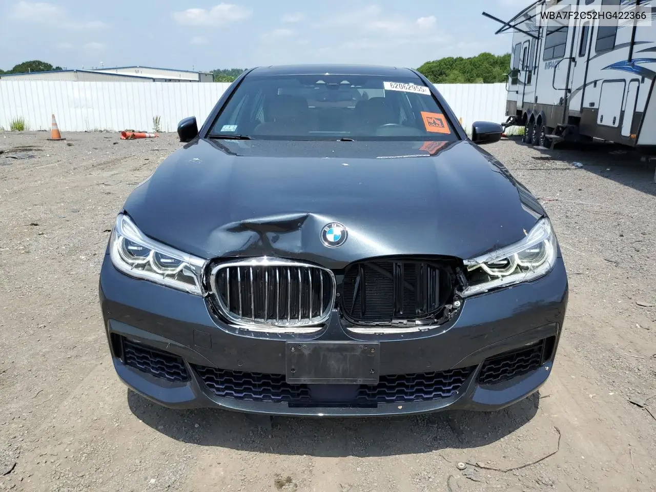 2017 BMW 750 Xi VIN: WBA7F2C52HG422366 Lot: 62062955