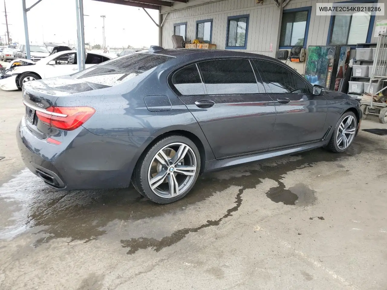 2019 BMW 740 I VIN: WBA7E2C54KB218286 Lot: 62347855