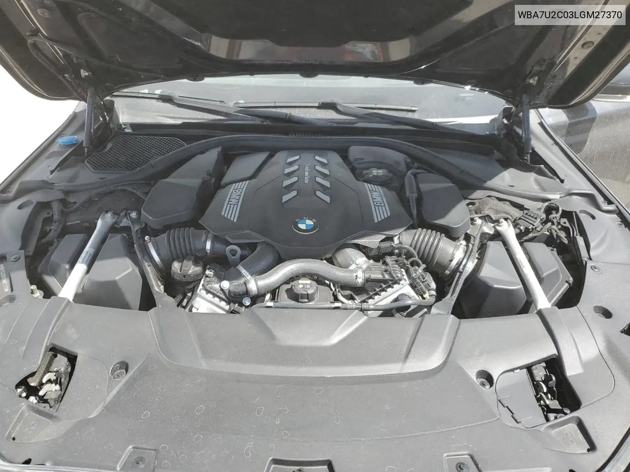 2020 BMW 750 Xi VIN: WBA7U2C03LGM27370 Lot: 56576775