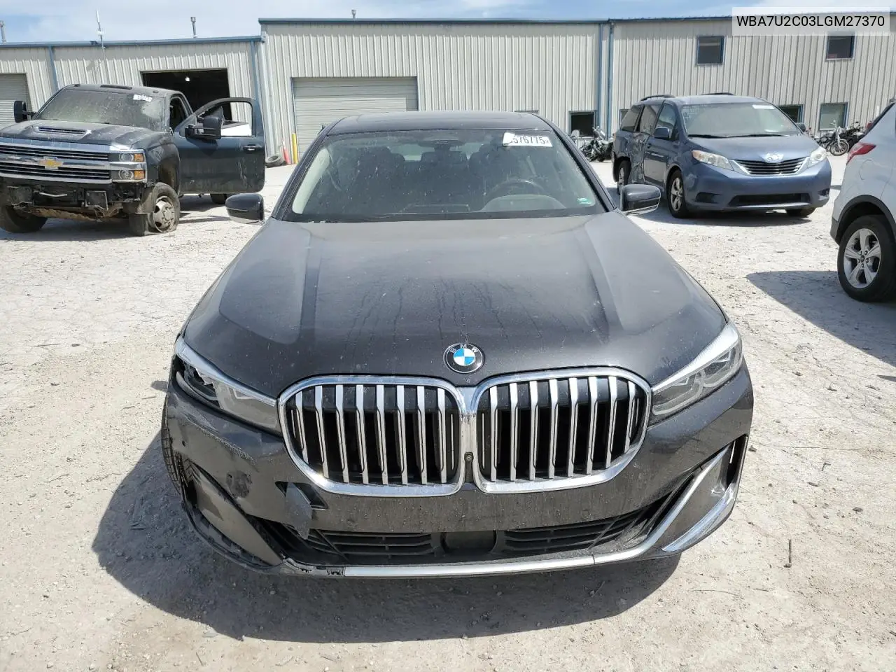 2020 BMW 750 Xi VIN: WBA7U2C03LGM27370 Lot: 56576775