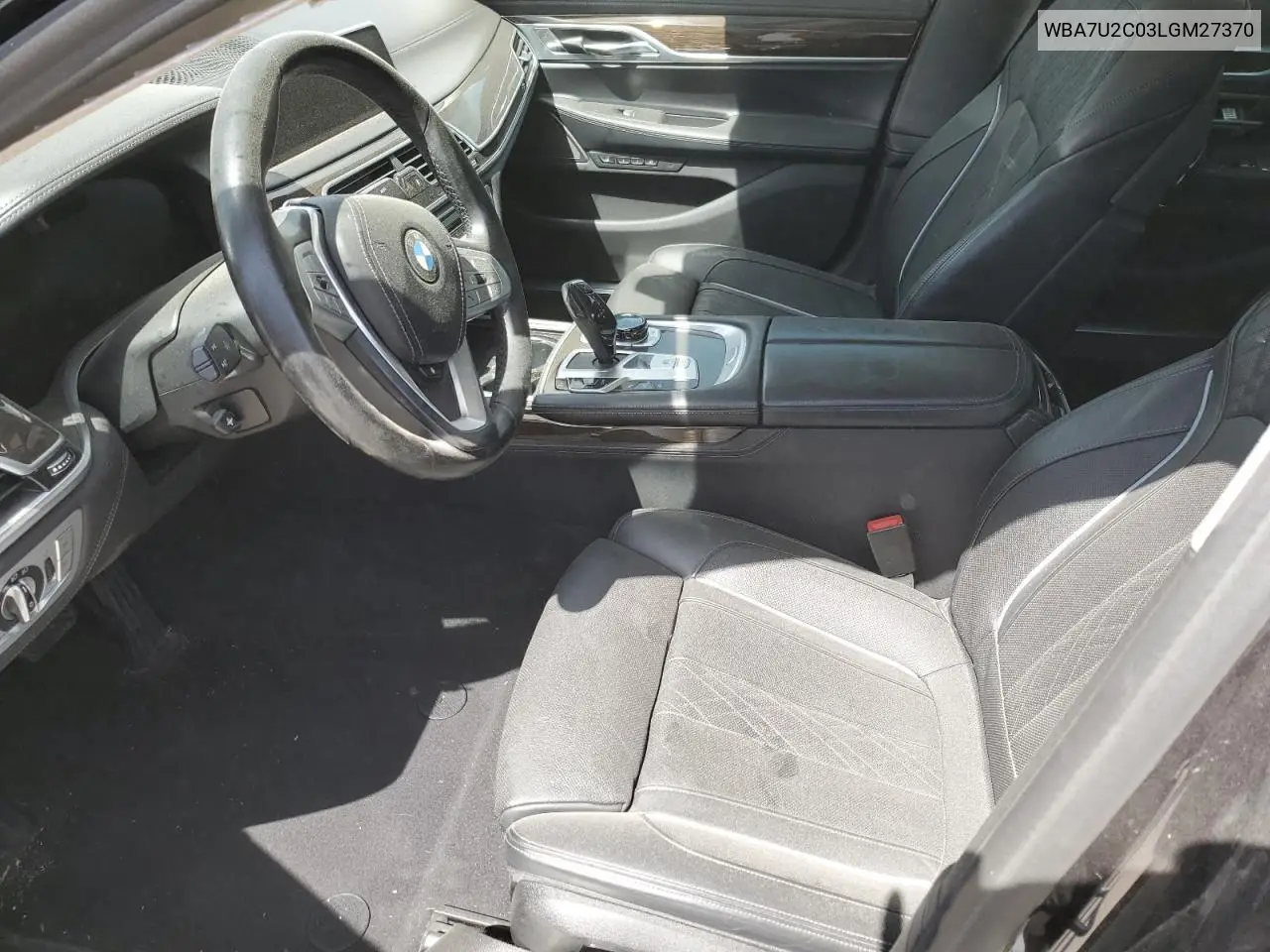 2020 BMW 750 Xi VIN: WBA7U2C03LGM27370 Lot: 56576775