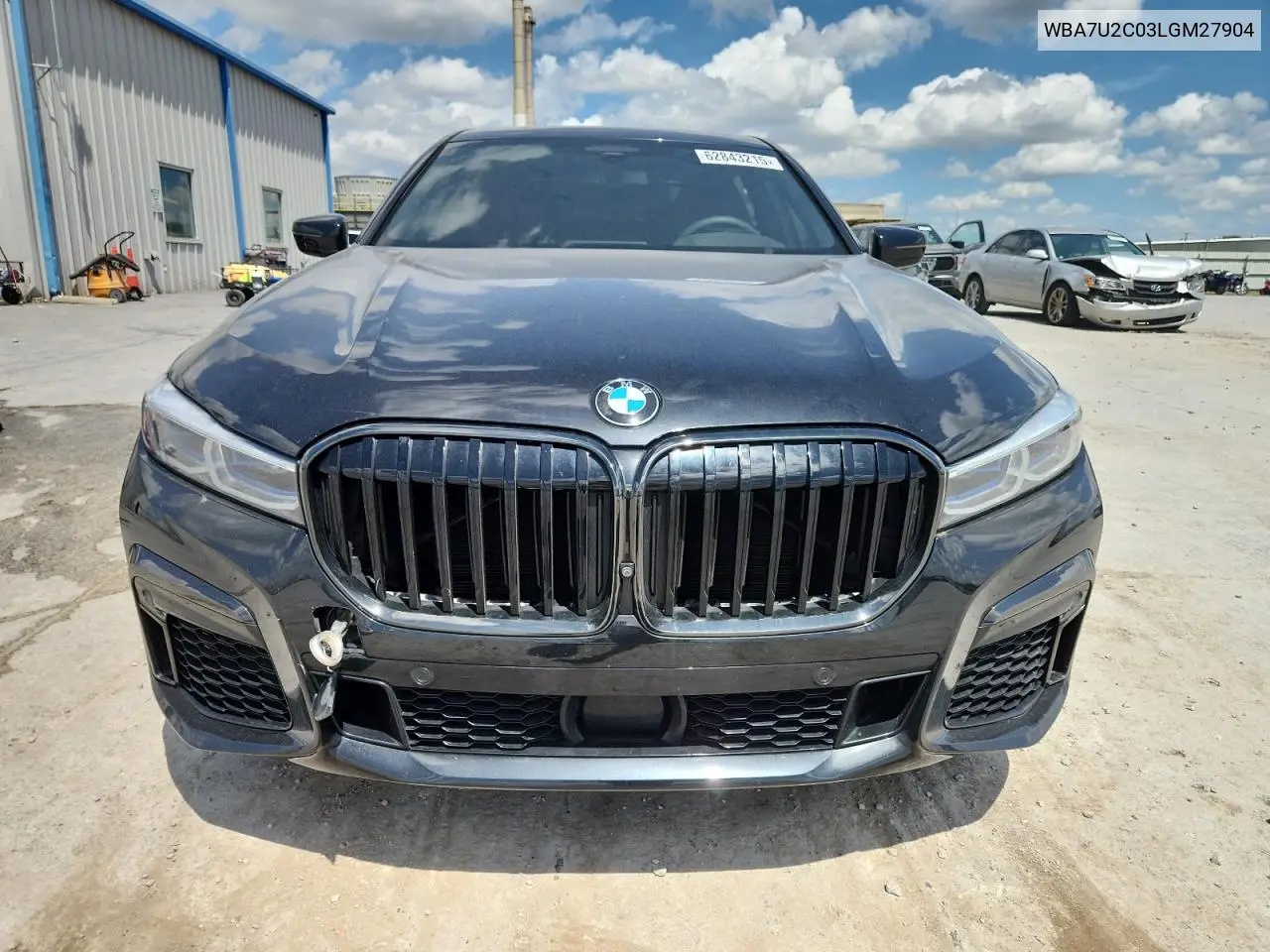 2020 BMW 750 Xi VIN: WBA7U2C03LGM27904 Lot: 62843215