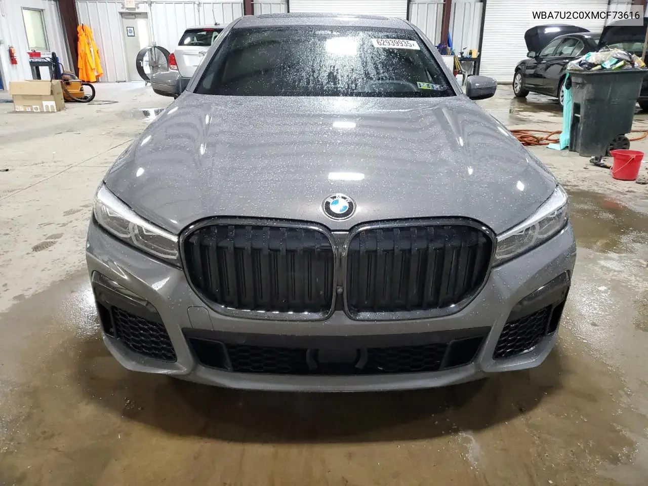 2021 BMW 750 Xi VIN: WBA7U2C0XMCF73616 Lot: 62939935