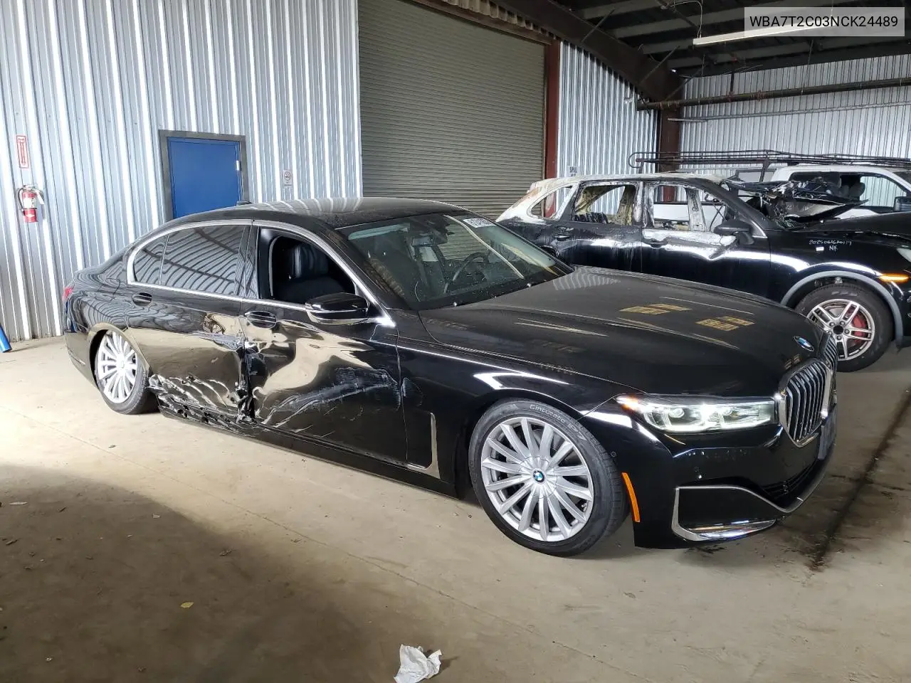 2022 BMW 740 I VIN: WBA7T2C03NCK24489 Lot: 61241055
