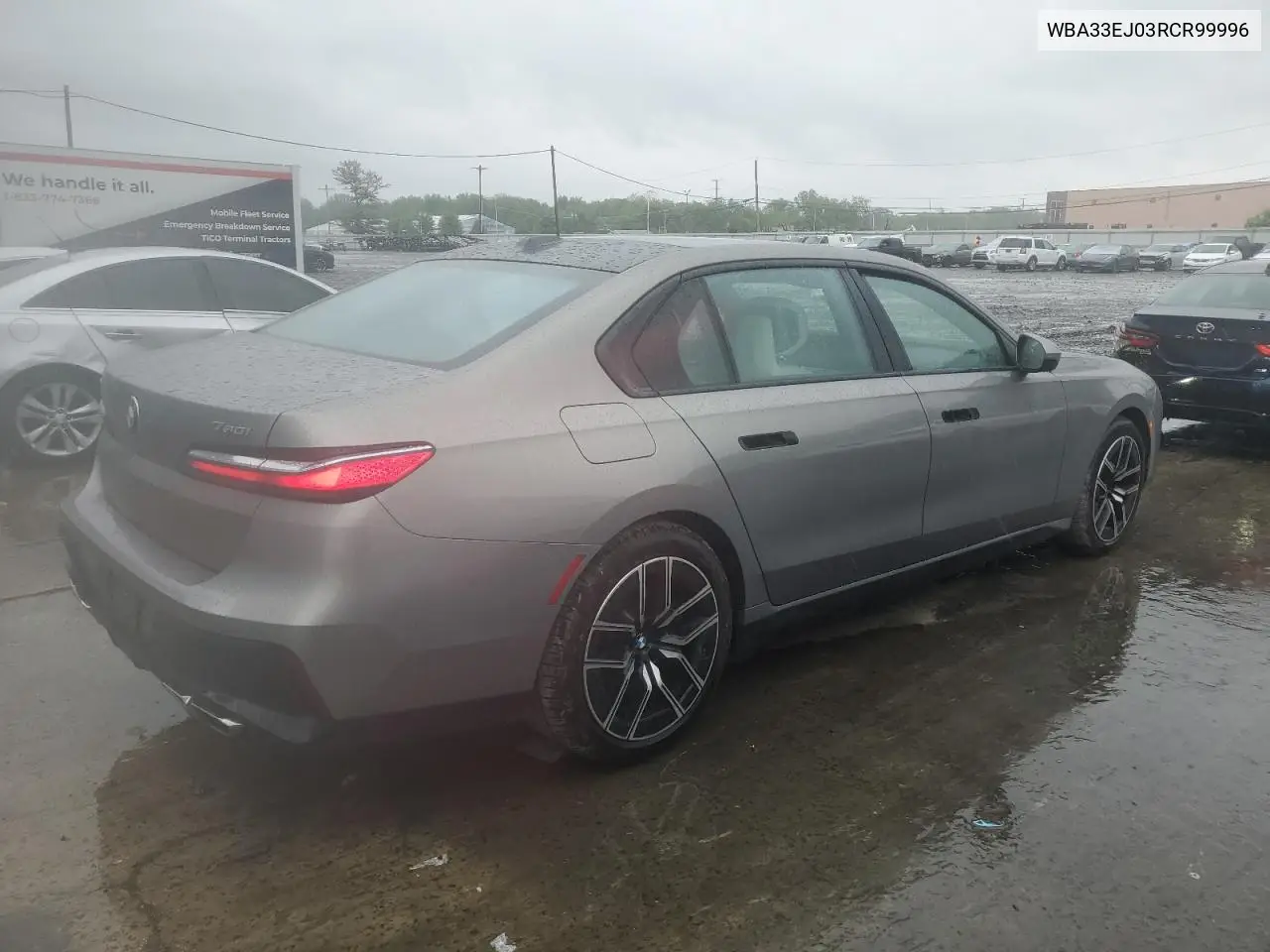 2024 BMW 760 Xi VIN: WBA33EJ03RCR99996 Lot: 55749585