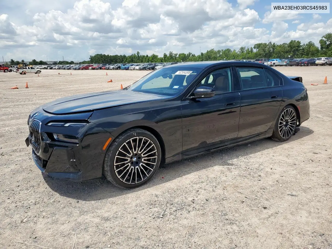 2024 BMW 740 I VIN: WBA23EH03RCS45983 Lot: 62584595