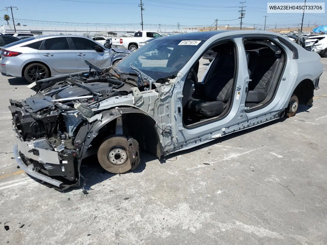 2025 BMW 740 I VIN: WBA23EH04SCT33706 Lot: 61621675
