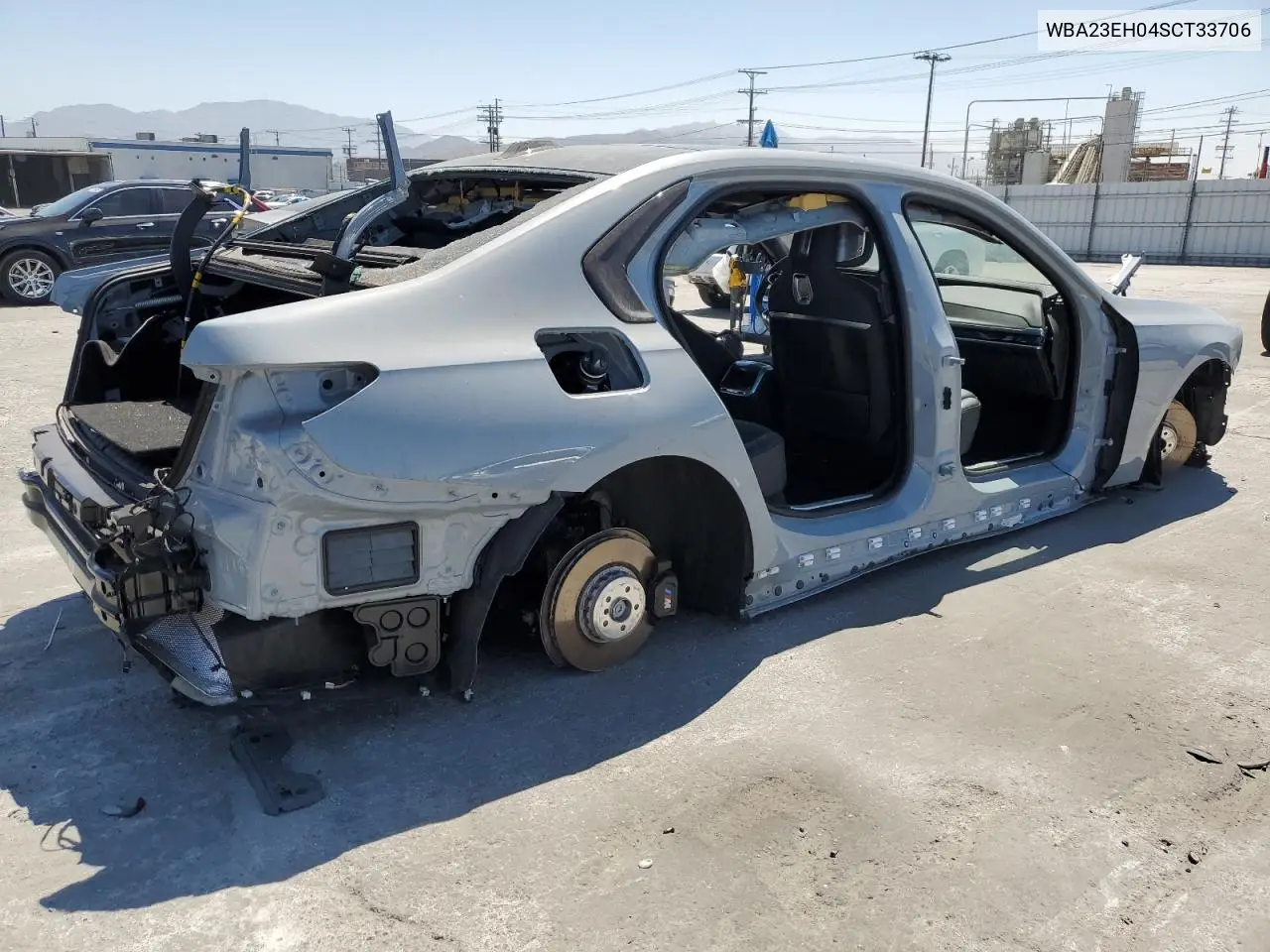 2025 BMW 740 I VIN: WBA23EH04SCT33706 Lot: 61621675