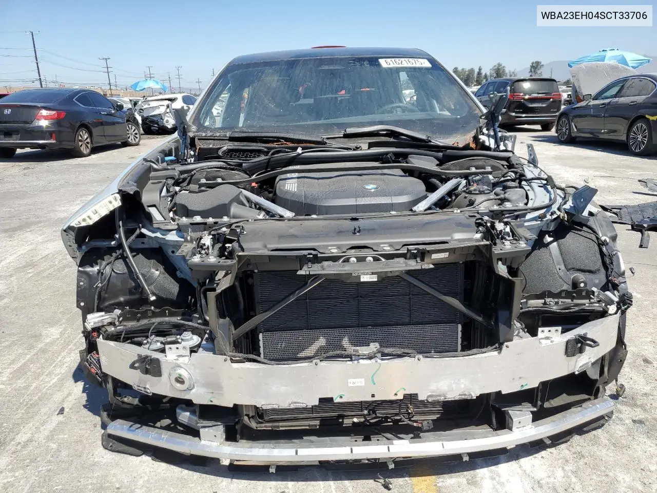 2025 BMW 740 I VIN: WBA23EH04SCT33706 Lot: 61621675