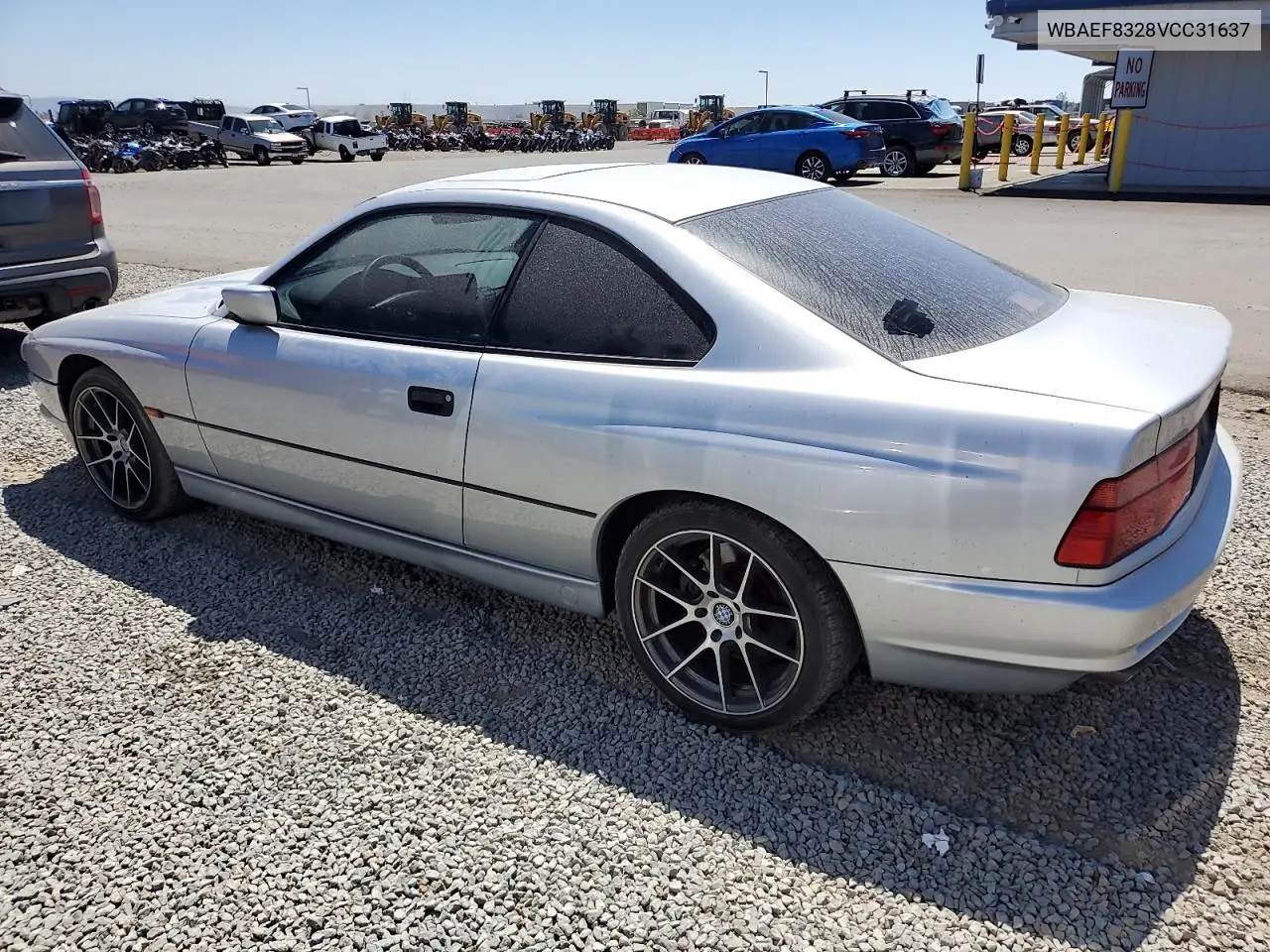 1997 BMW 840 Ci Automatic VIN: WBAEF8328VCC31637 Lot: 56166825
